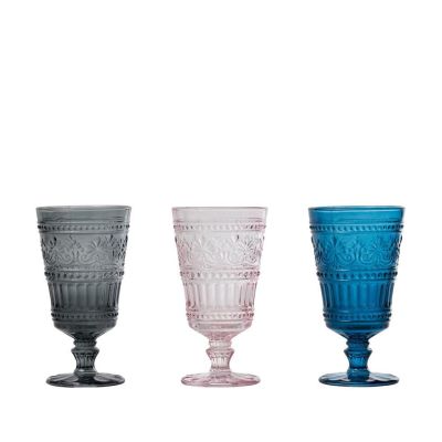 Image two of Verona Goblet Rose Glassware